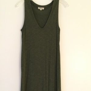 Madewell midi tank dress